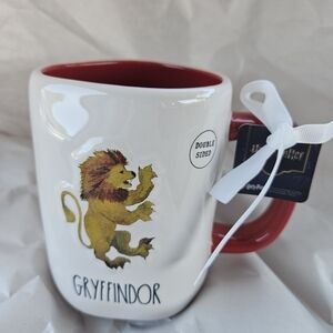 Rae Dunn Gryffindor Mug - Red and White
